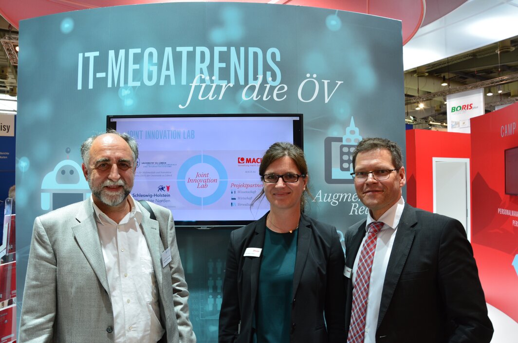 Augmented Reality Showcase Präsentation auf der CEBIT