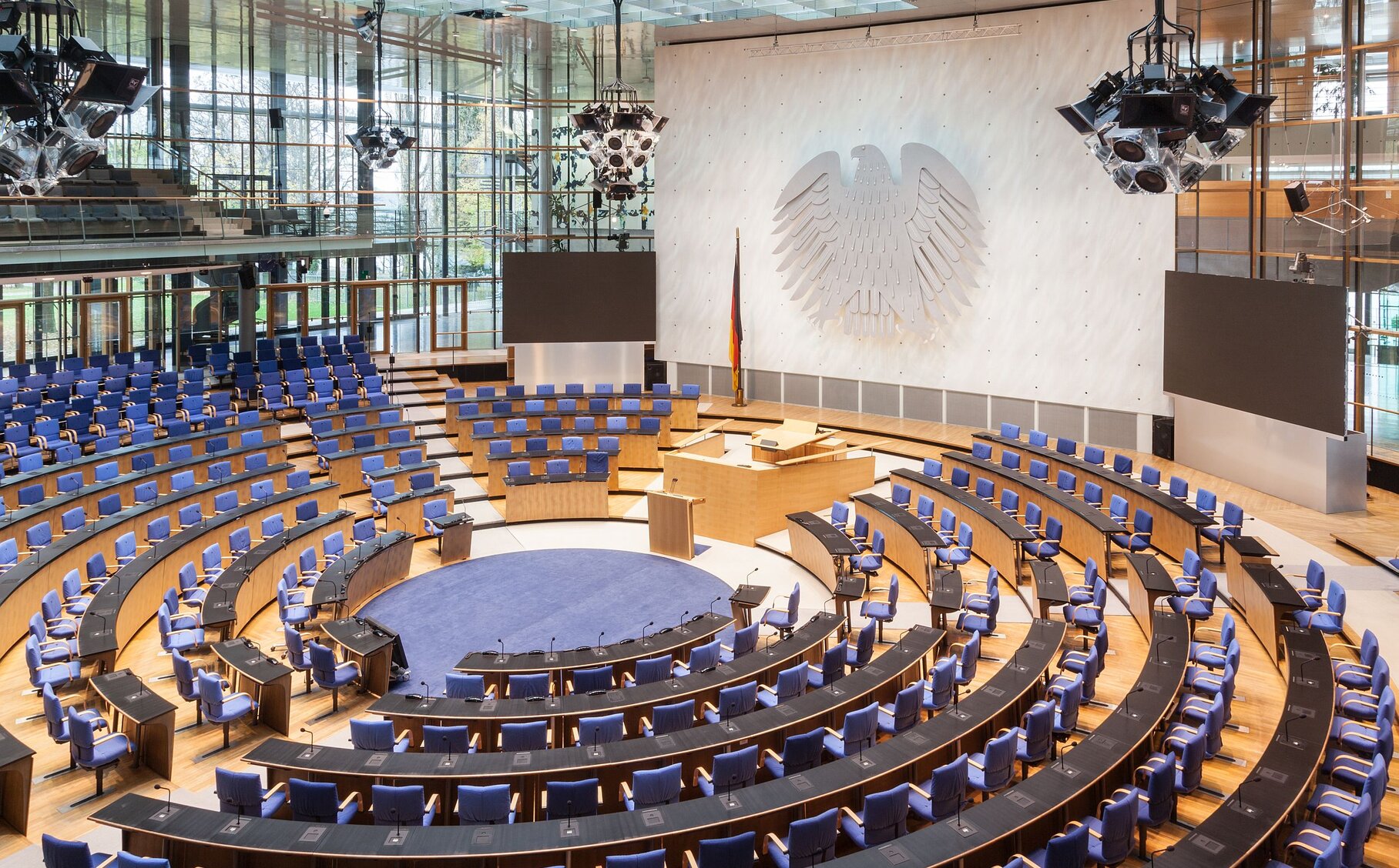 Blick auf den Plenarsaal des alten Bundestages | © ©WorldCCBonn