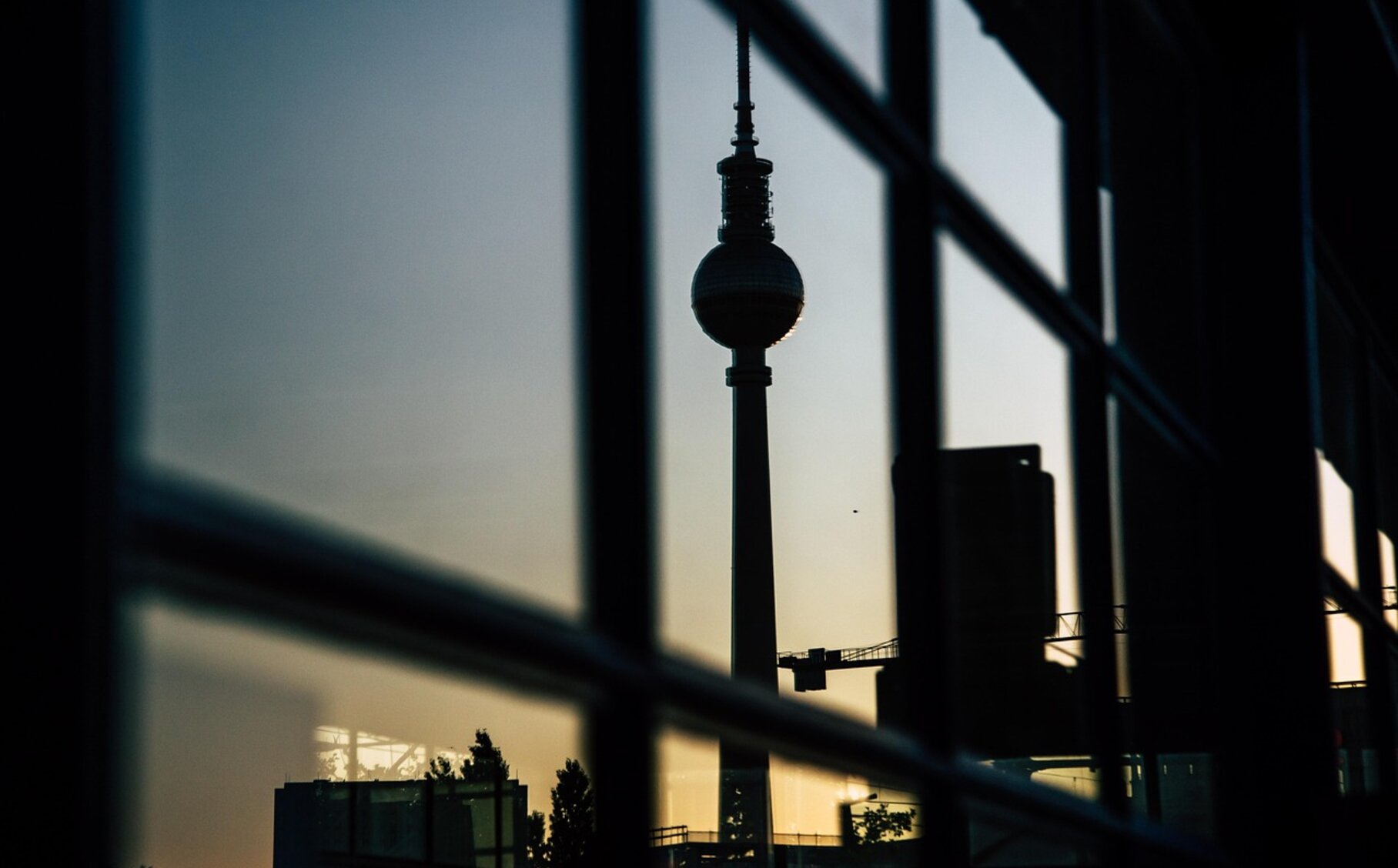 Blick auf den Berliner Fernsehturm
