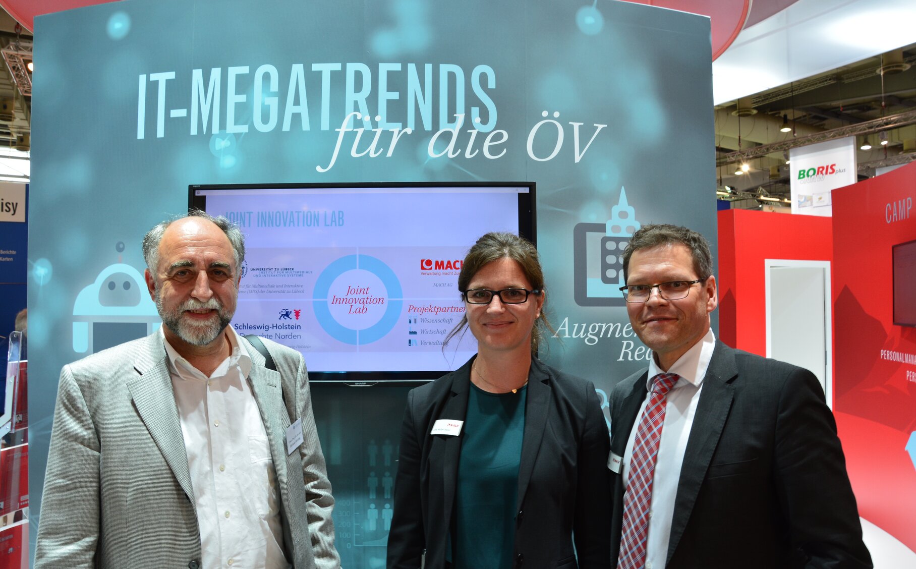 Augmented Reality Showcase Präsentation auf der CEBIT