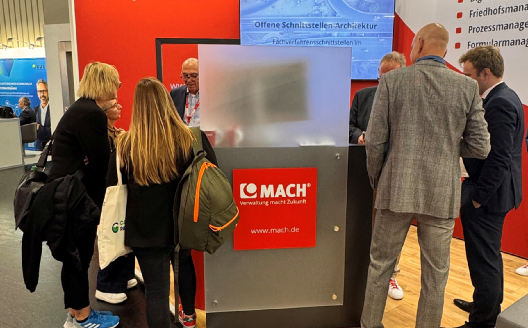 MACH Ausstellerstand